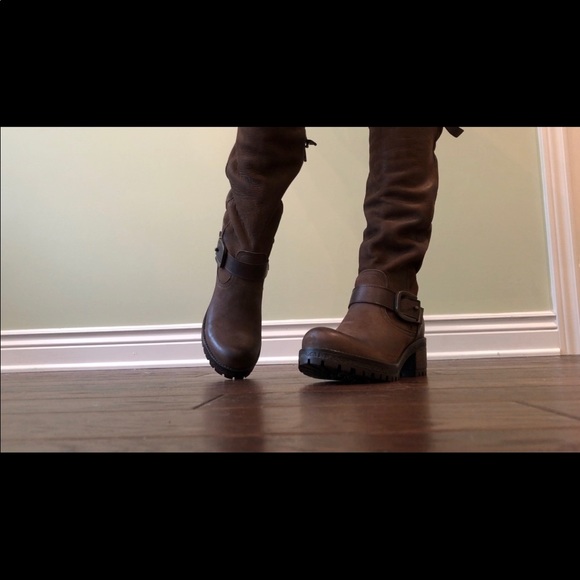 Brown Italian Leather Boots - Picture 5 of 8